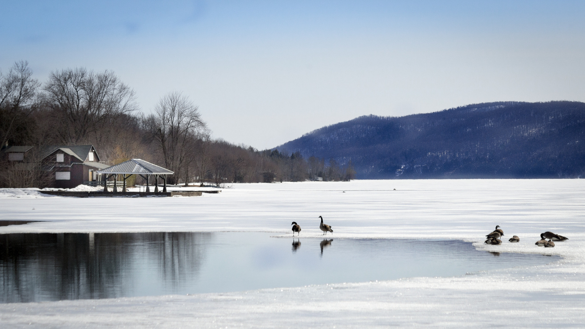 Canon EF 70-300mm F4-5.6 IS USM sample photo. Lake massawippi photography