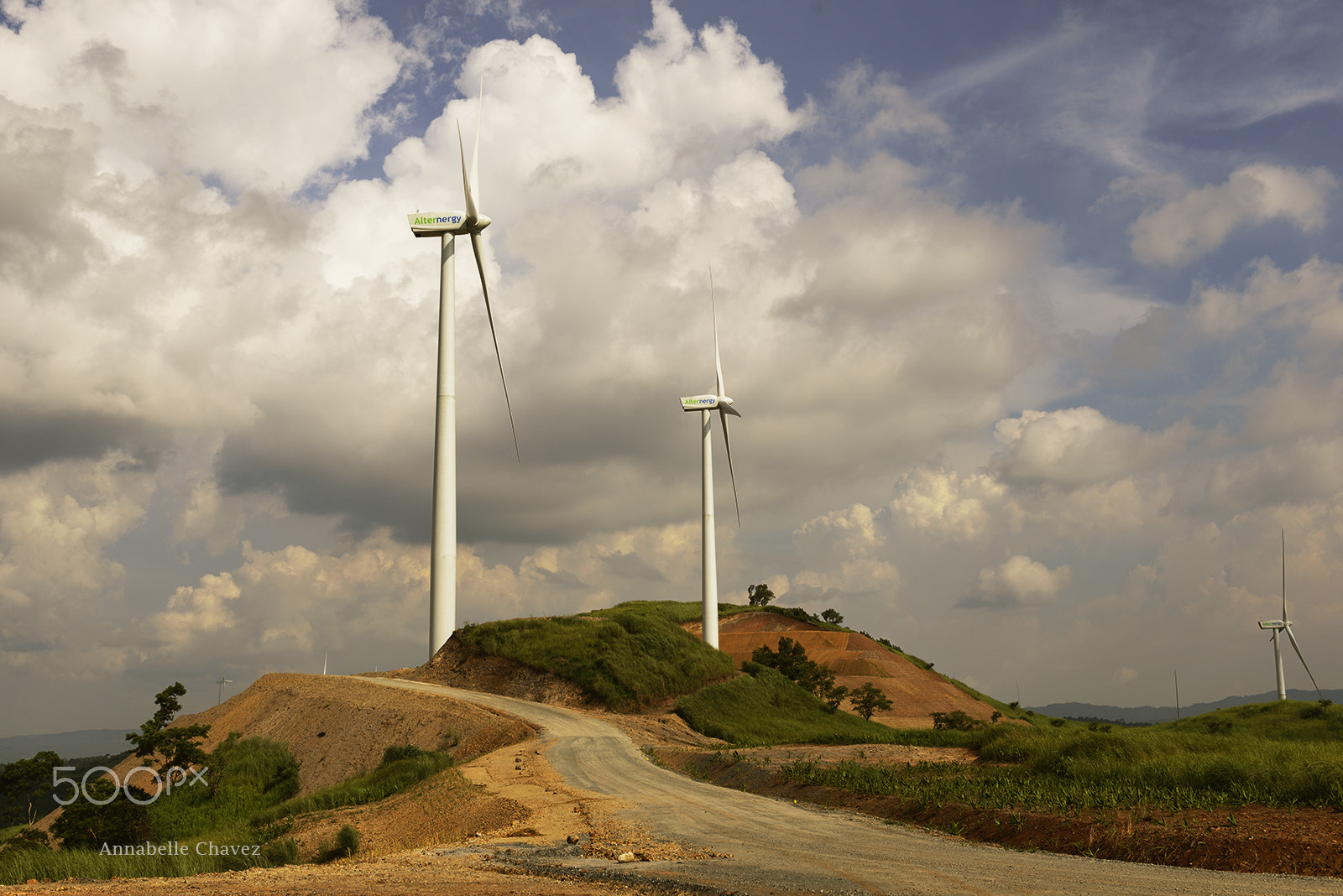 Nikon AF-S Nikkor 24-70mm F2.8G ED sample photo. Windfarm photography