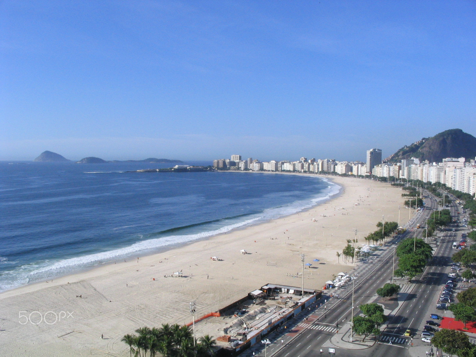 Canon POWERSHOT A70 sample photo. Copacabana beach photography