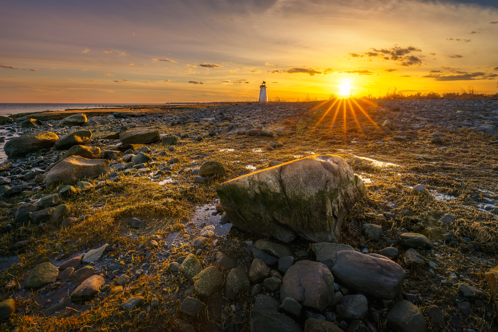 Canon EF 16-35mm F4L IS USM sample photo. Island sunset photography