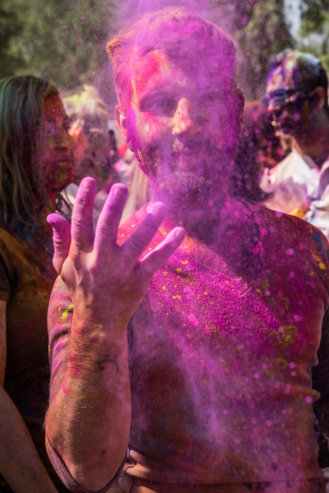 Fujifilm XF 18-55mm F2.8-4 R LM OIS sample photo. Holi festival photography