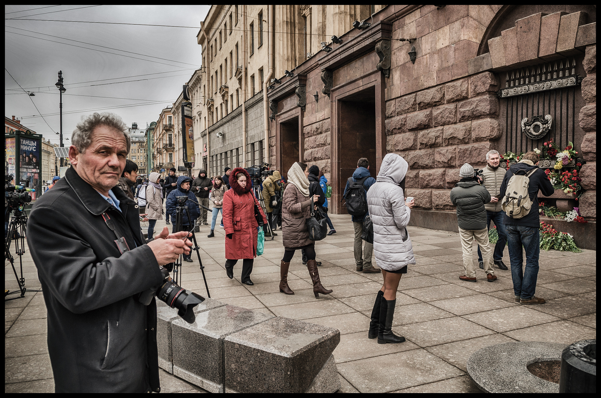 Nikon D7000 sample photo. The day after the tragedy. saint - petersburg. photography
