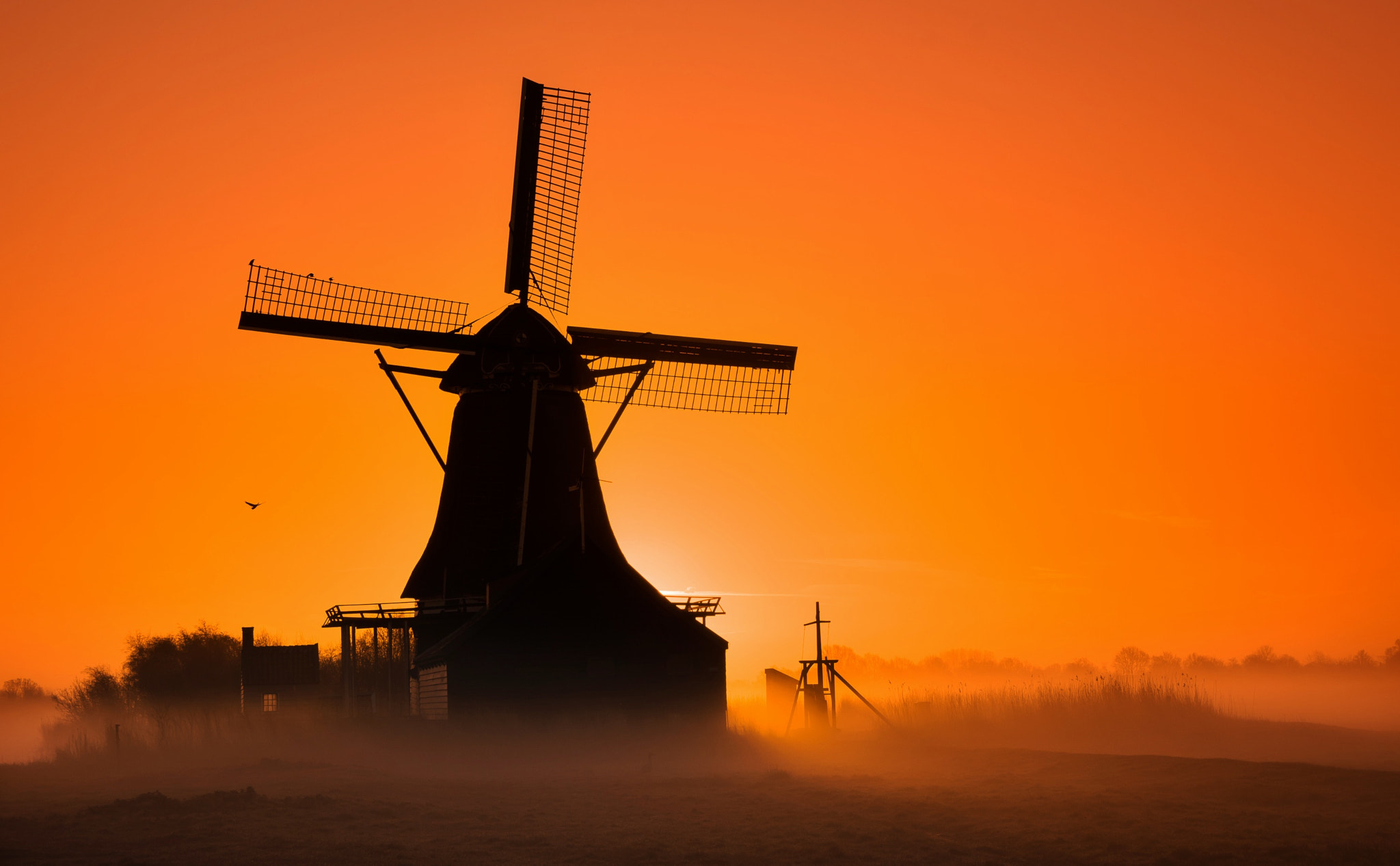 Sigma 17-50mm F2.8 EX DC OS HSM sample photo. Old windmill photography