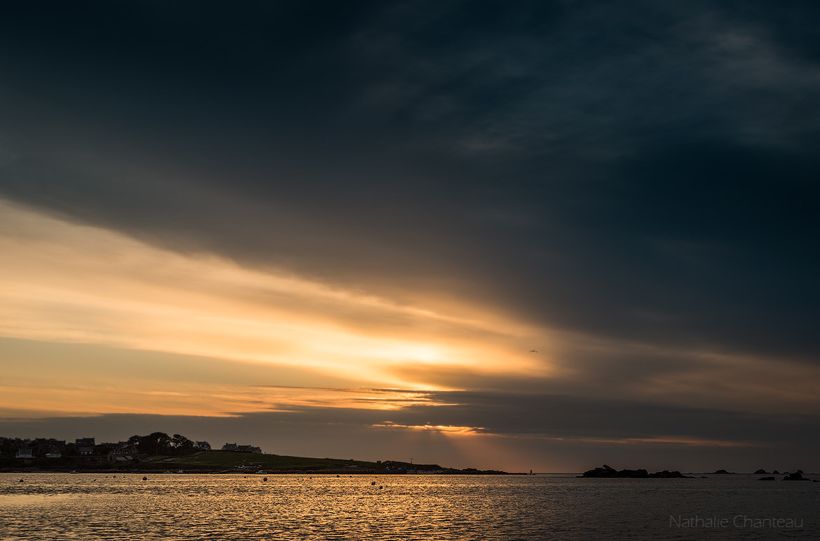 Nikon D750 sample photo. Sunset in brittany photography