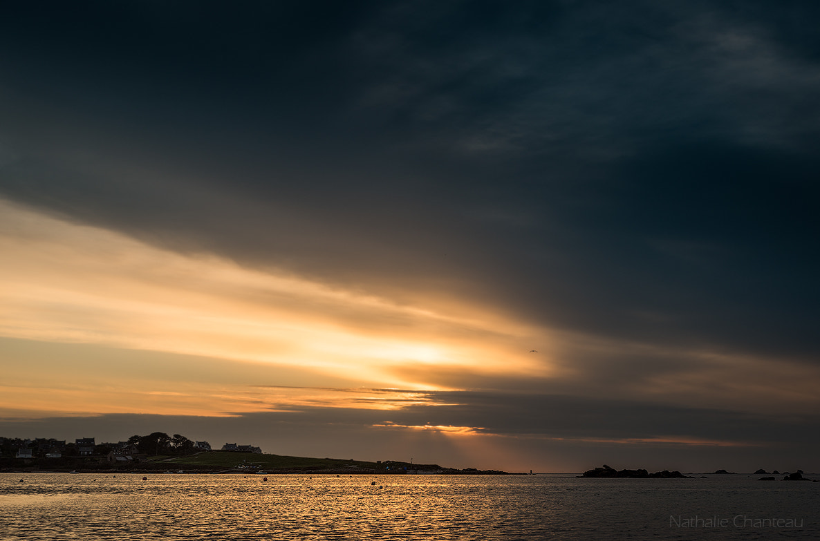 Tamron SP 24-70mm F2.8 Di VC USD sample photo. Sunset in brittany photography