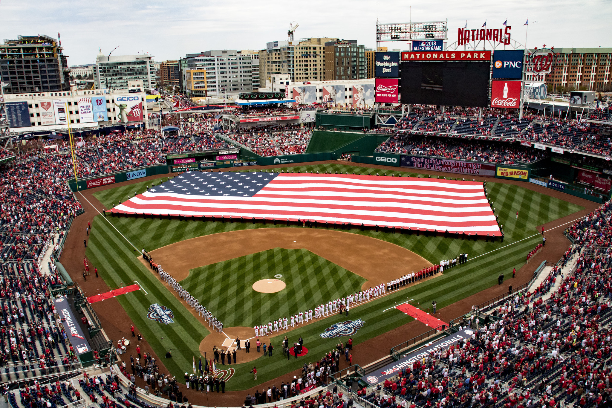 Sigma 18-200mm f/3.5-6.3 DC OS sample photo. Nationals park, washington d.c. photography