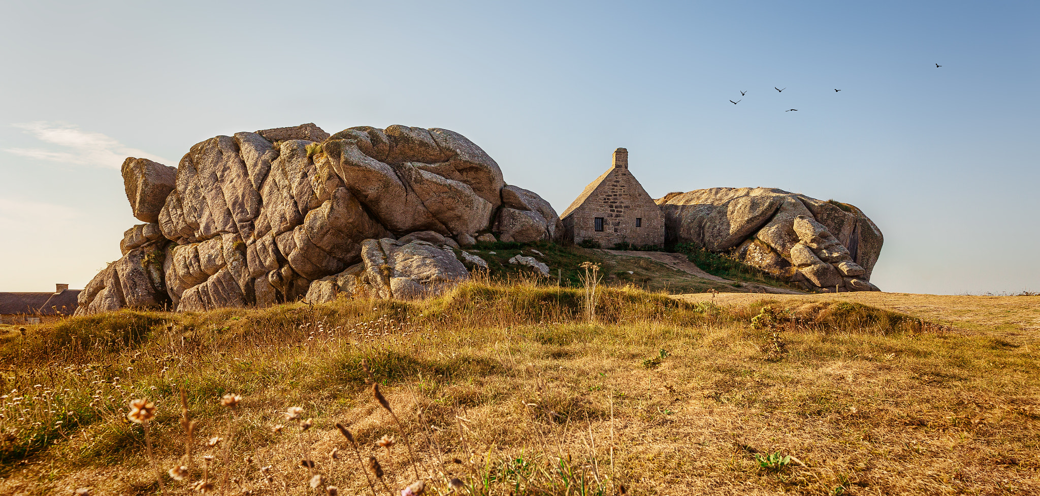 Canon EF 16-35mm F2.8L II USM sample photo. Meneham's village photography