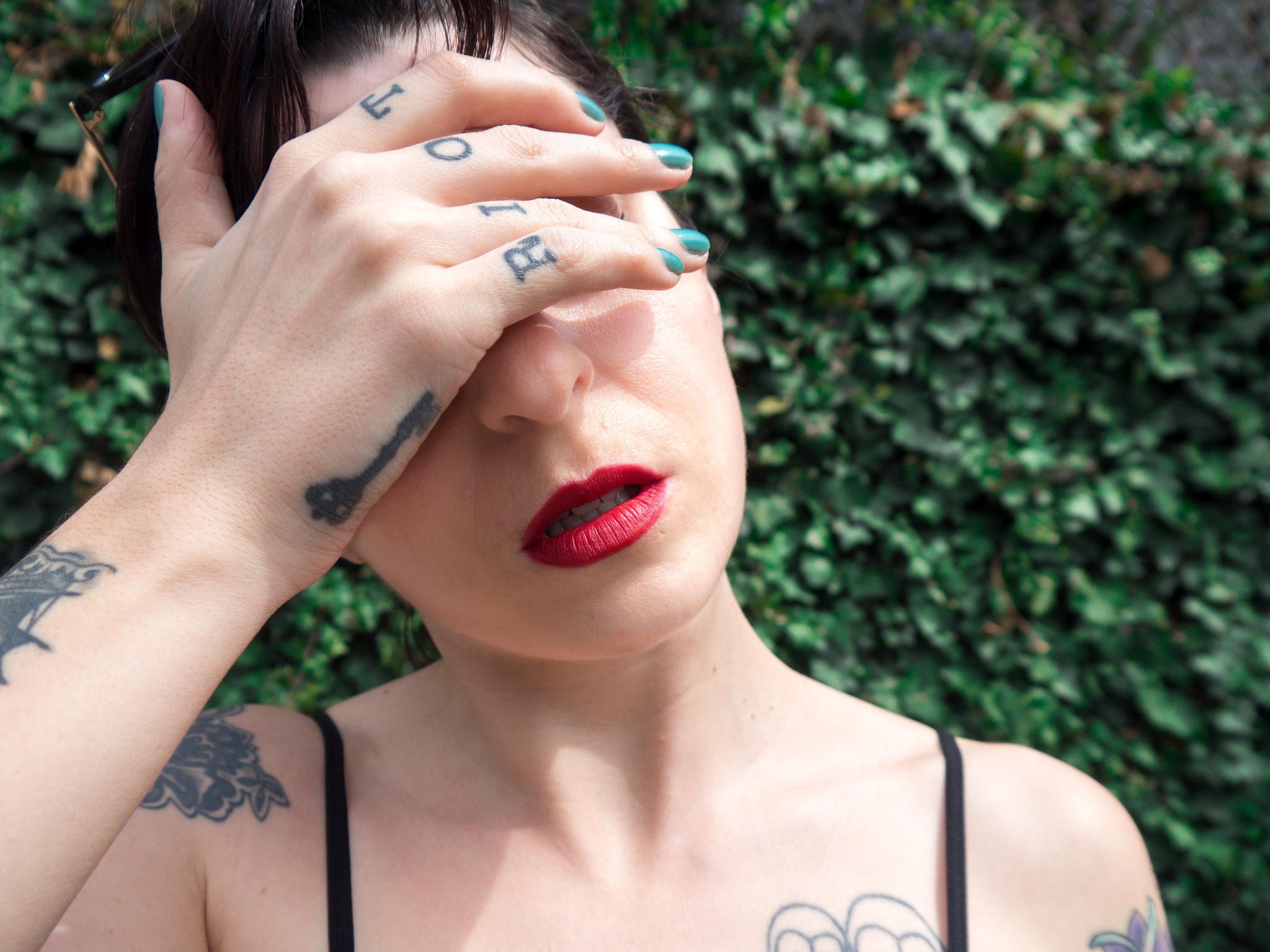 Olympus OM-D E-M10 sample photo. Self portrait photography