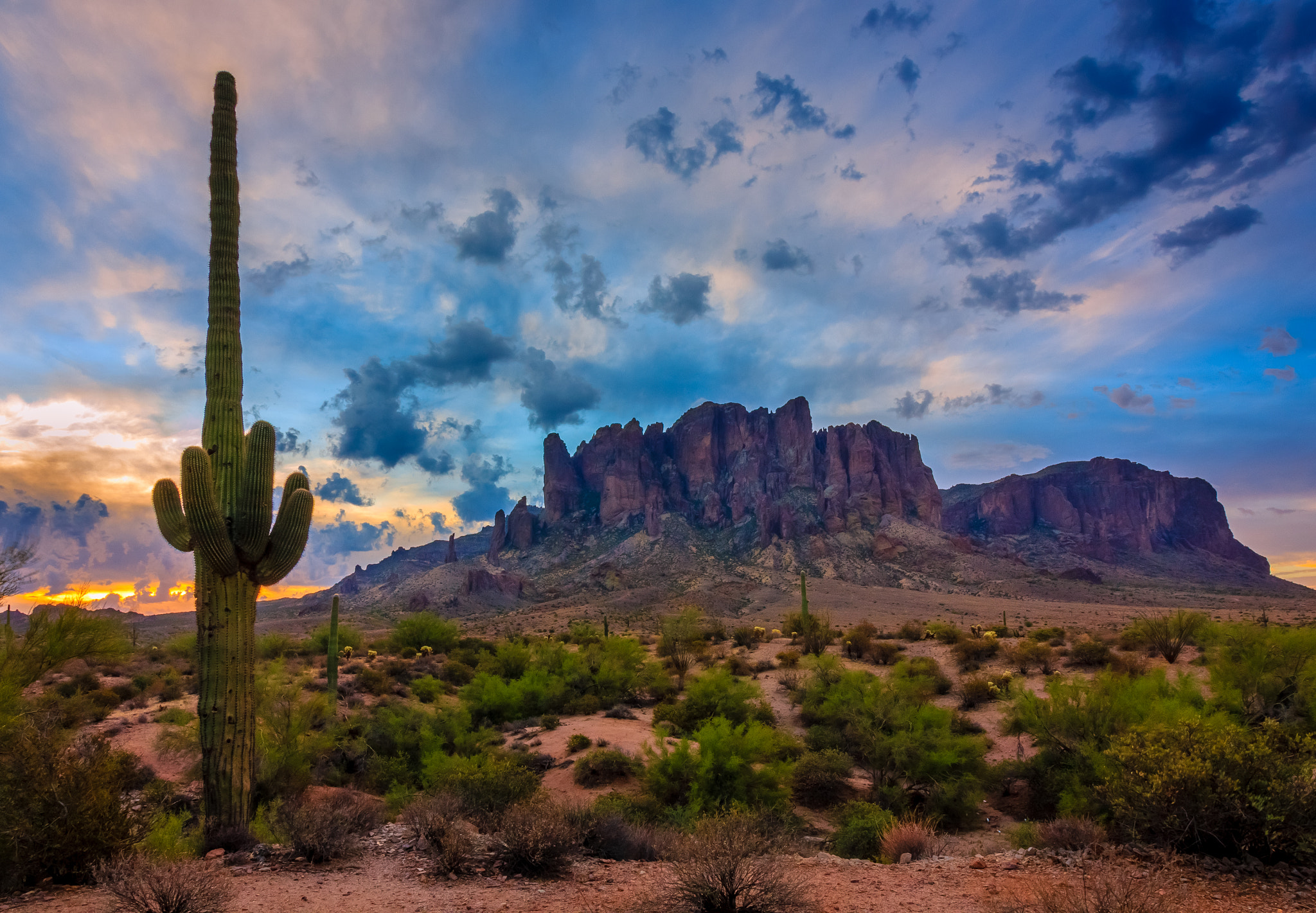 Canon EOS 60D sample photo. Superstition sunrise (of ) photography