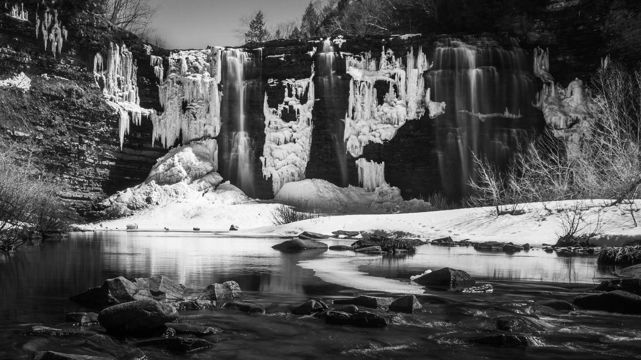 Tamron SP 24-70mm F2.8 Di VC USD sample photo. Salmon river falls photography