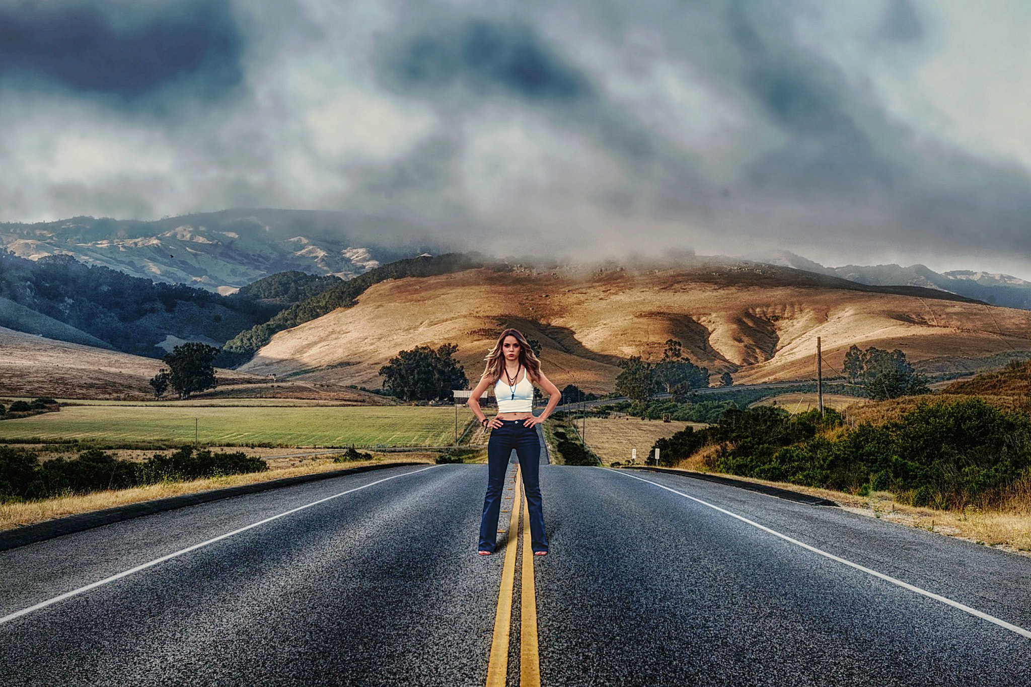 Canon EF 50mm F1.8 II sample photo. Highway infinity photography