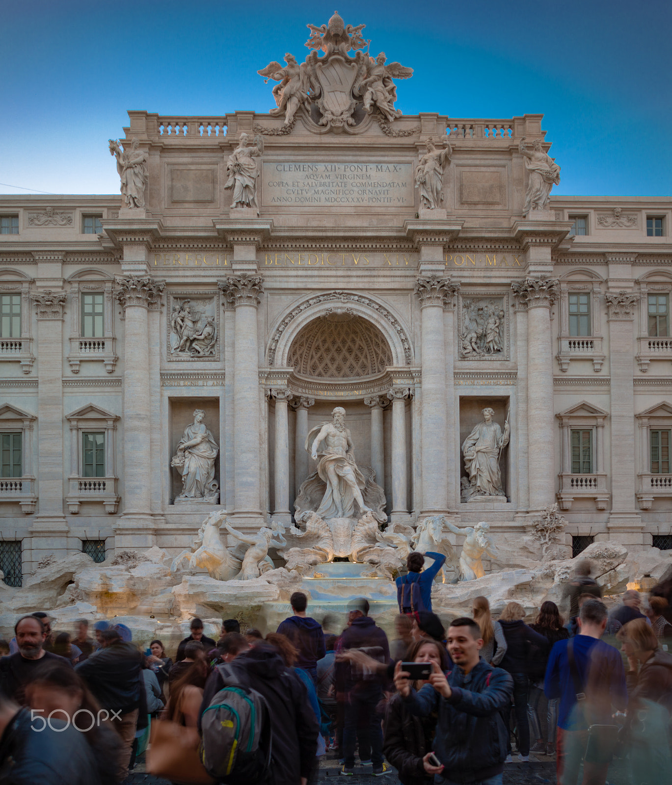 Canon TS-E 24mm f/3.5L sample photo. Fontana die trevi photography