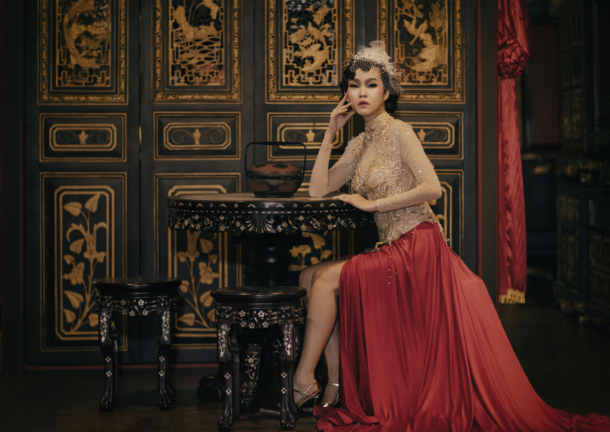Canon EF 85mm F1.2L II USM sample photo. Evon t. @ peranakan museum 4 photography