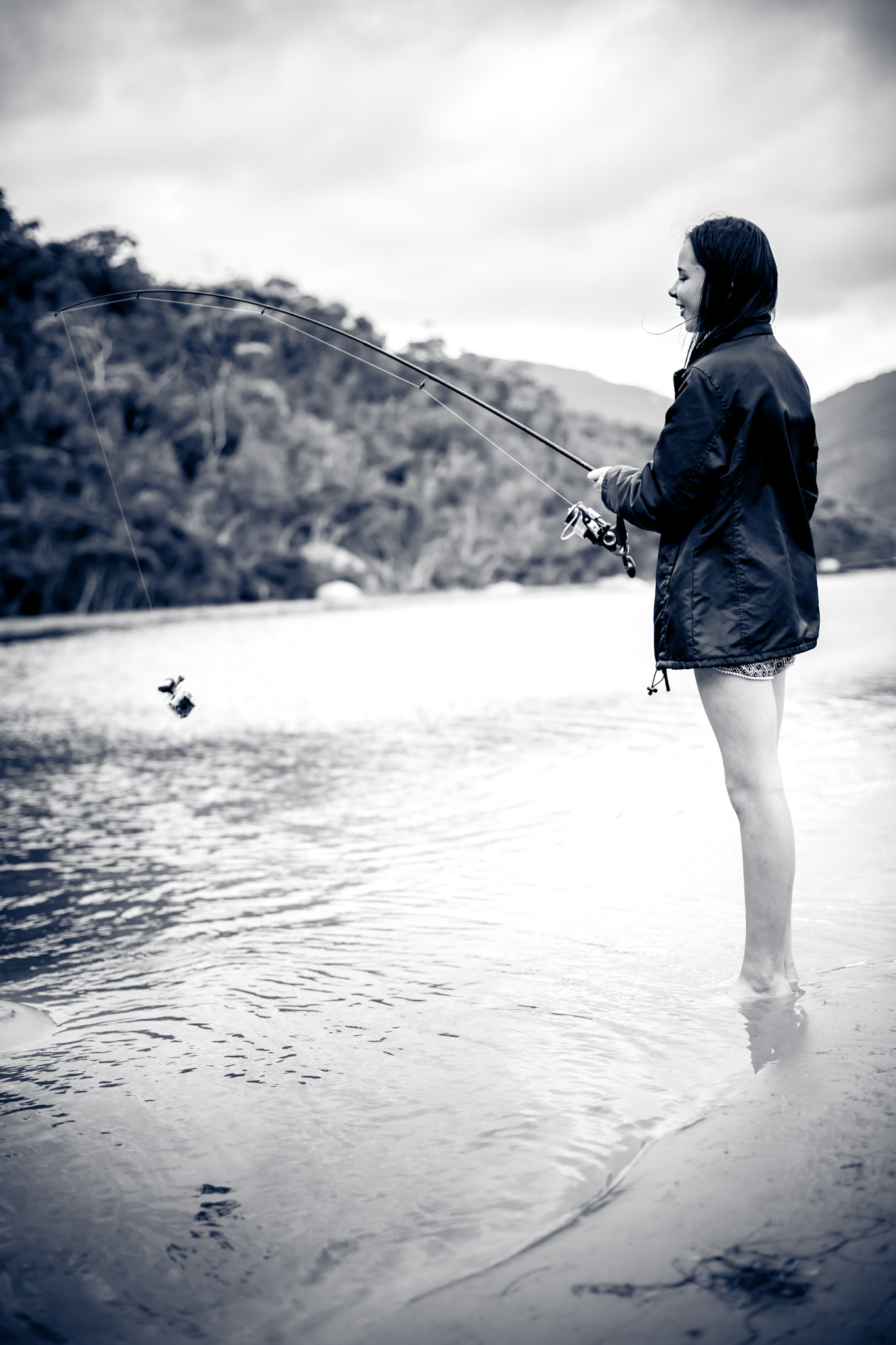 Canon EOS 5DS sample photo. Playing with the fishing rod and go pro photography