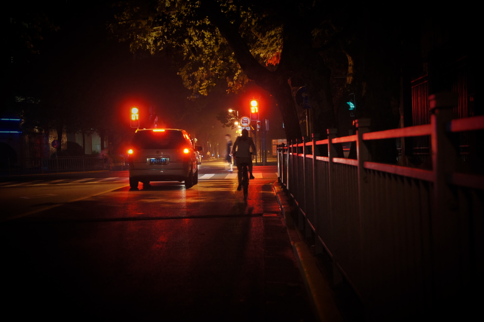 Sony E 18-55mm F3.5-5.6 OSS sample photo. Night ride. photography