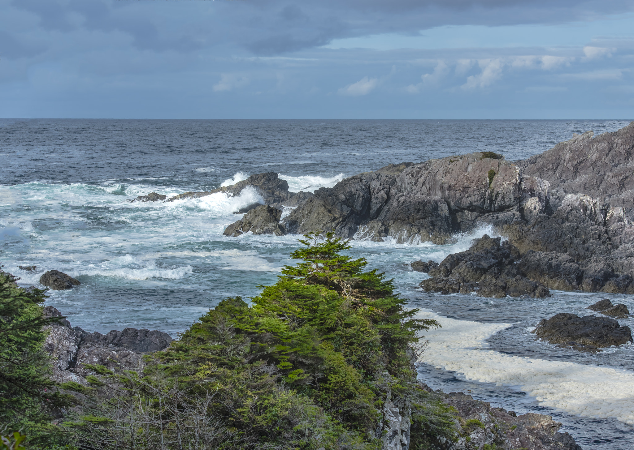 Nikon AF-S Nikkor 70-200mm F2.8G ED VR II sample photo. Wild pacific coastline photography