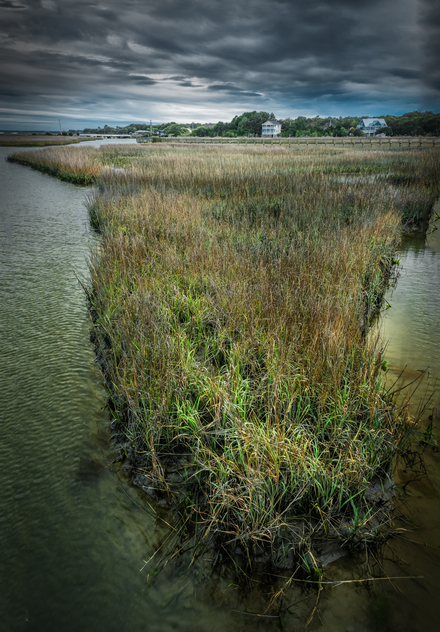 Nikon AF-S Nikkor 24-70mm F2.8G ED sample photo. Point of the marsh photography