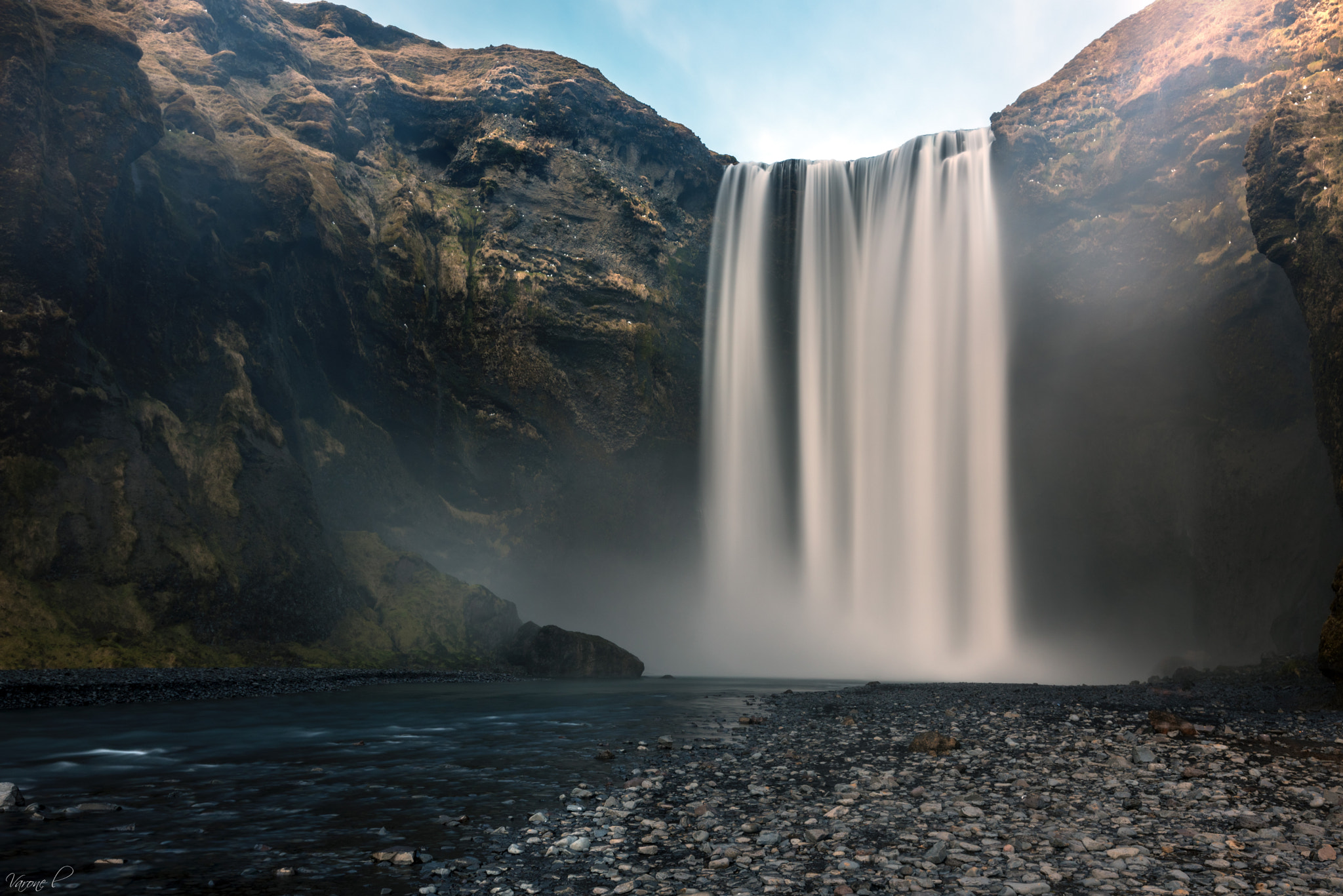 Nikon AF-S Nikkor 16-35mm F4G ED VR sample photo. Wonderful skogafoss photography