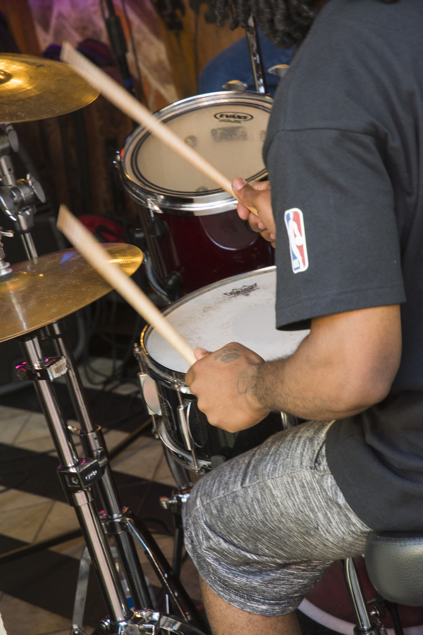Nikon D7200 sample photo. Street drummer in new orleans photography