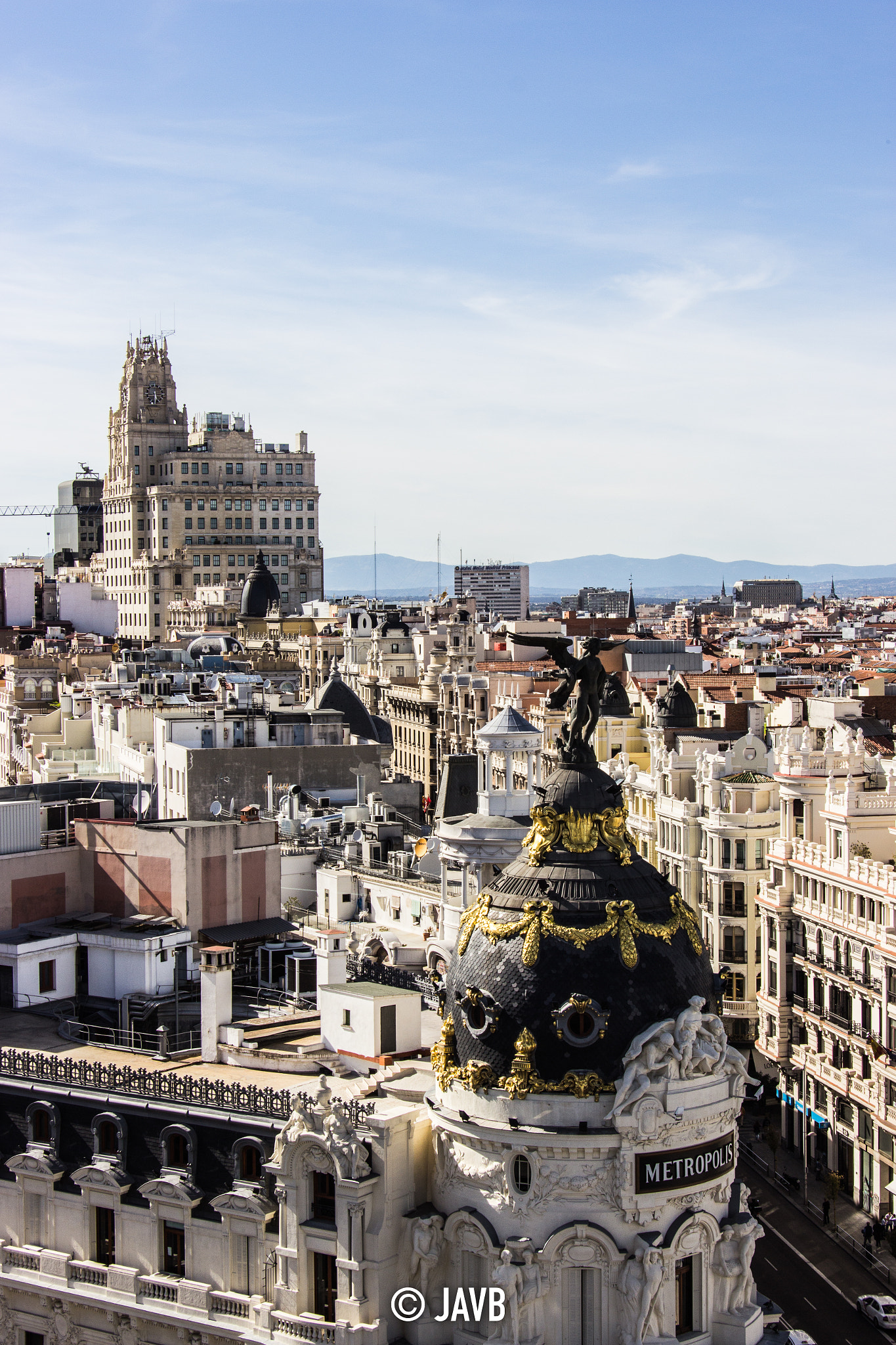 Canon EF-S 17-85mm F4-5.6 IS USM sample photo. Vistas desde la terraza del círculo de bellas artes. photography