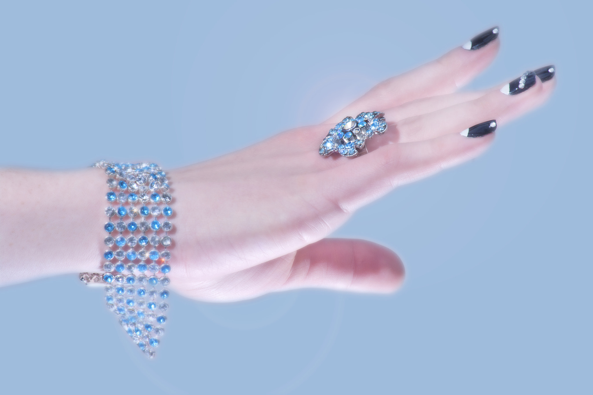 Blue ring