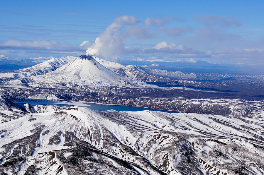 Карымский вулкан фото