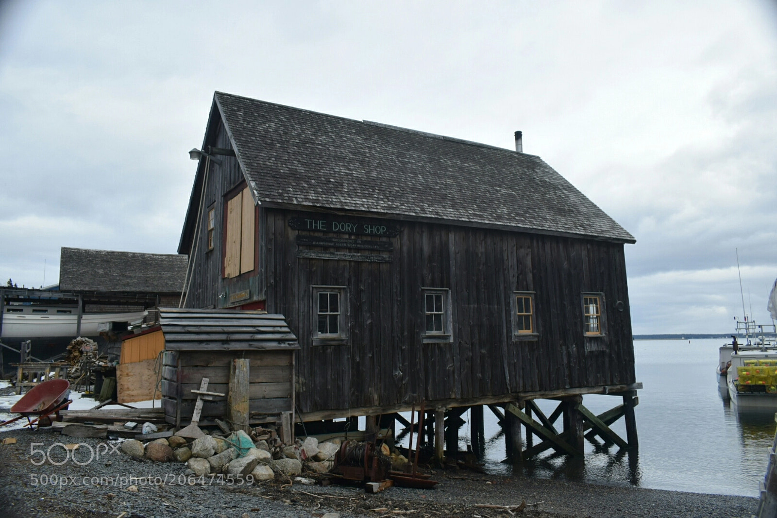 Nikon D5300 sample photo. The dory shop, lunenburg photography