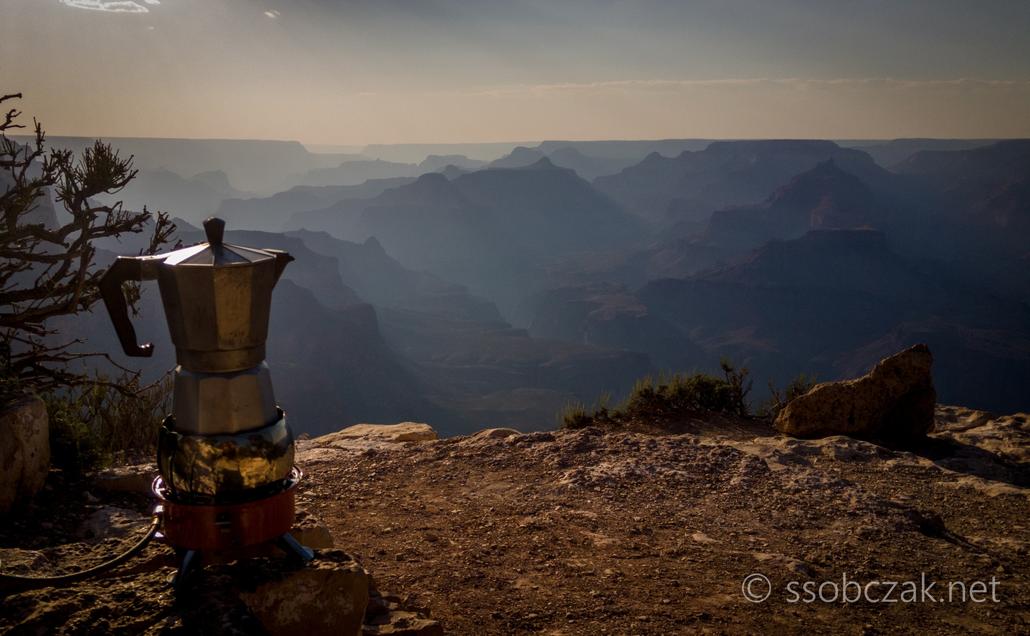 Coffee over Canyon