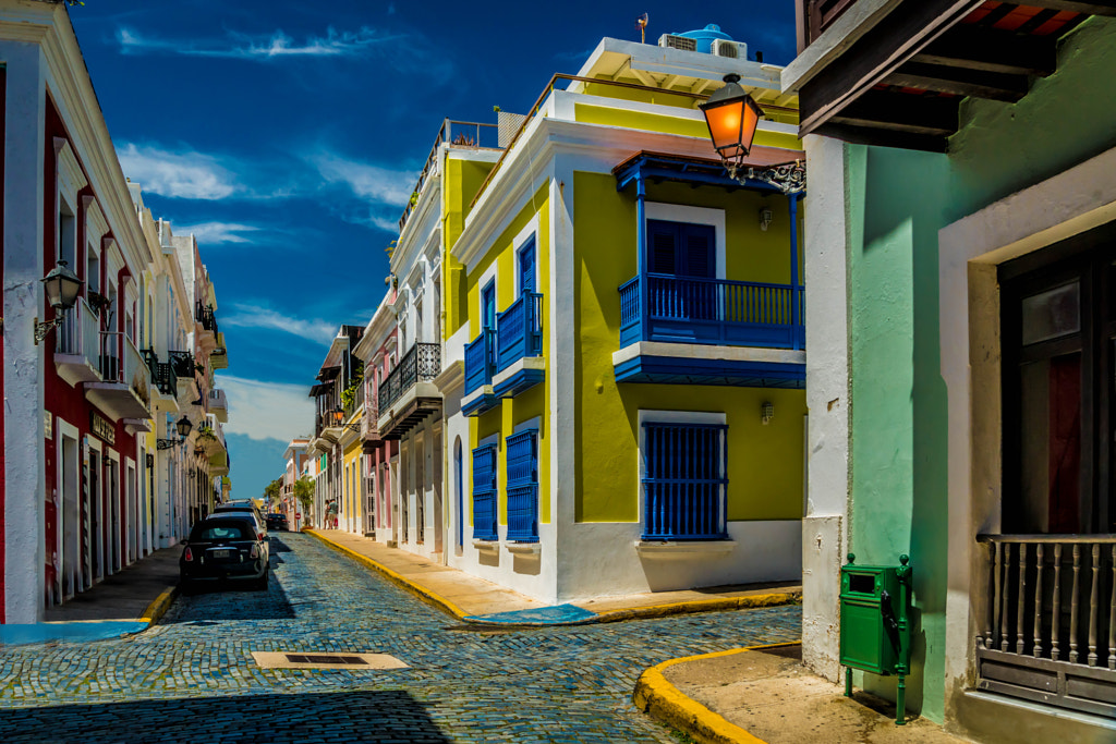 Puerto Rico Old San Juan Yellow House by Dolf DeRovira / 500px