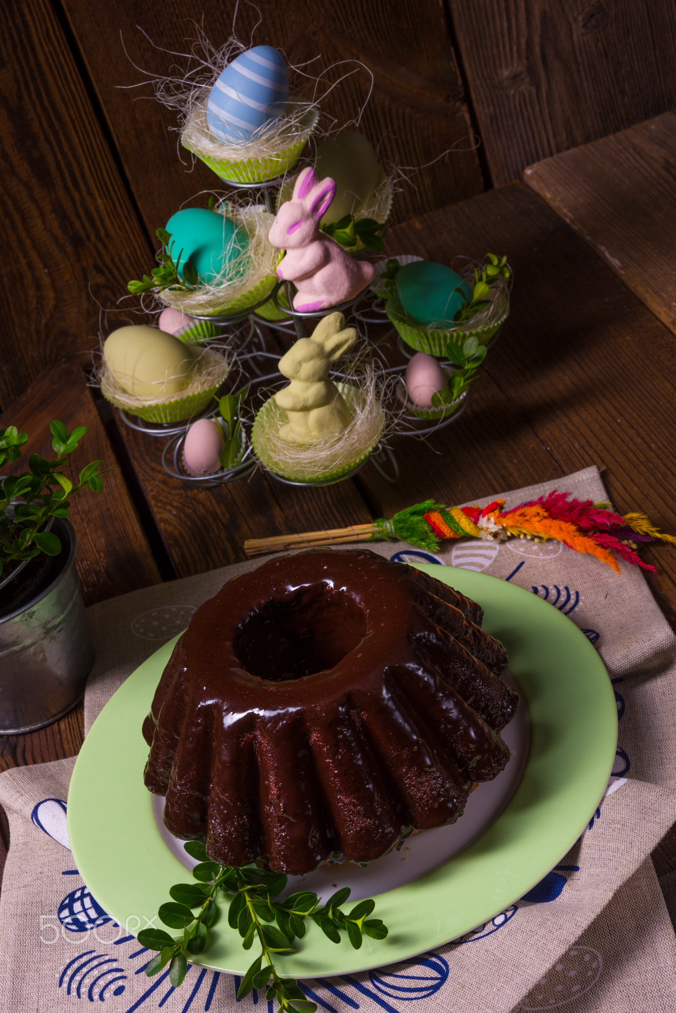 polish schokolade babka