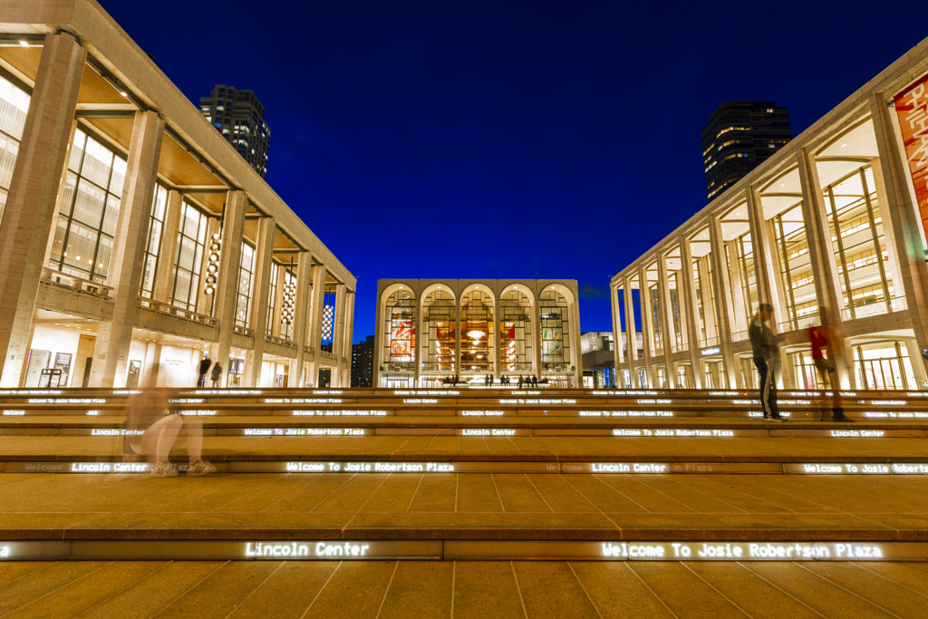 Lincoln Center's Revson Fountain by Andrei Orlov on 500px.com