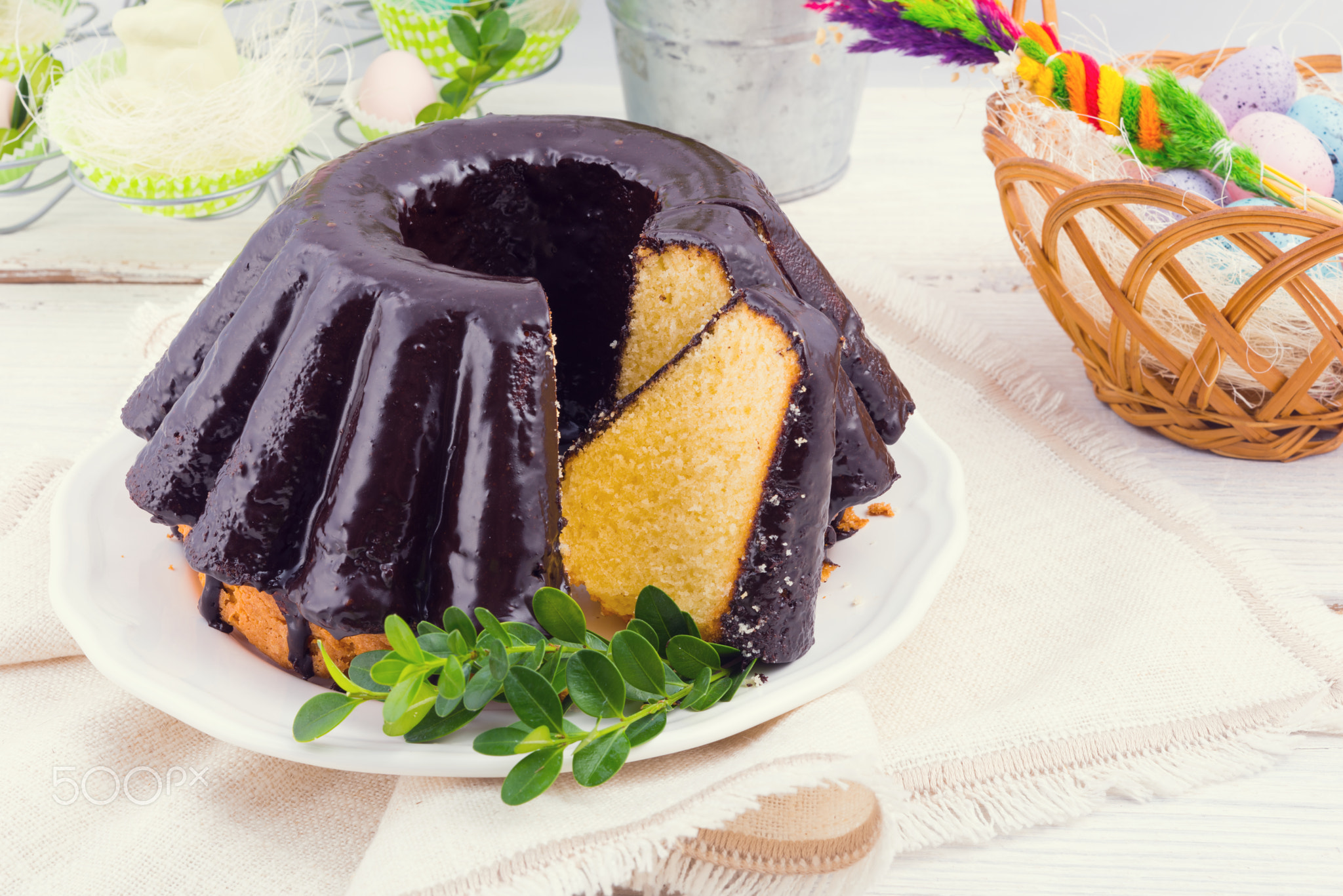 polish schokolade babka