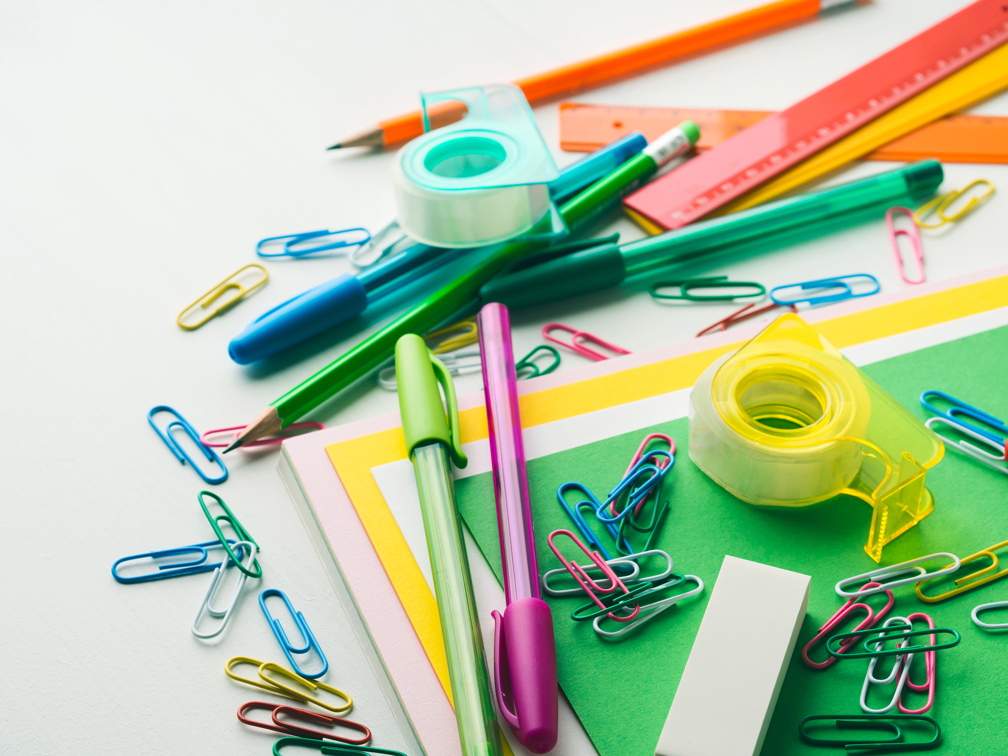 Stationery colorful school writing tools accessories pens
