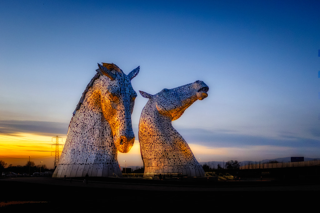 The Kelpies by Ade Russell on 500px.com