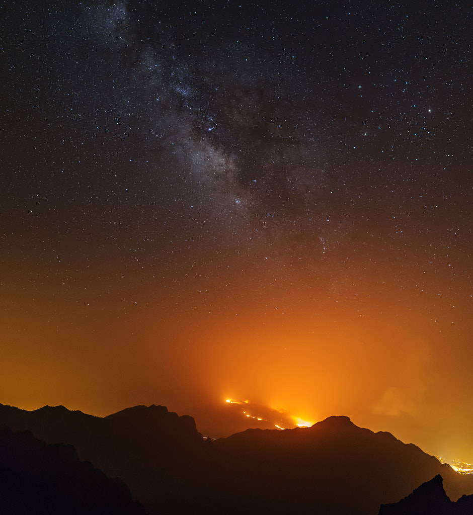 Wildfires on The La Palma Island by Vitalis Vasylius on 500px.com