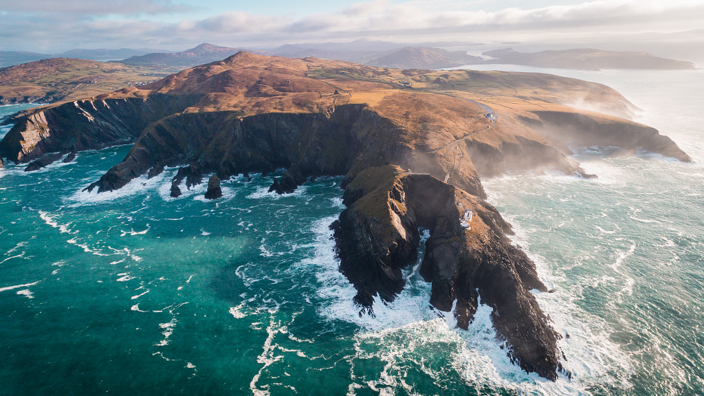 Looking down the dramatic Coast of Ireland by Johannes Hulsch on 500px.com