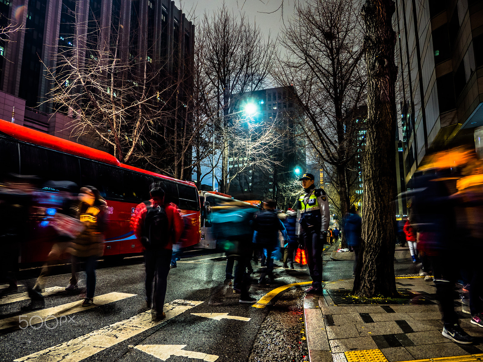 Panasonic Lumix G X Vario 12-35mm F2.8 ASPH Power OIS sample photo. Protests in south korea photography