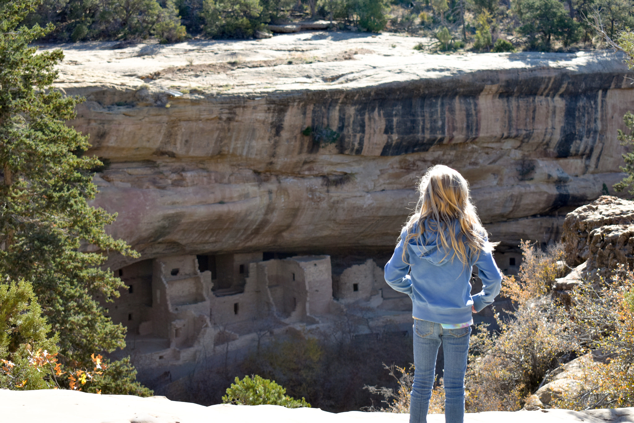 Nikon D3400 sample photo. Mesa verde overlook photography