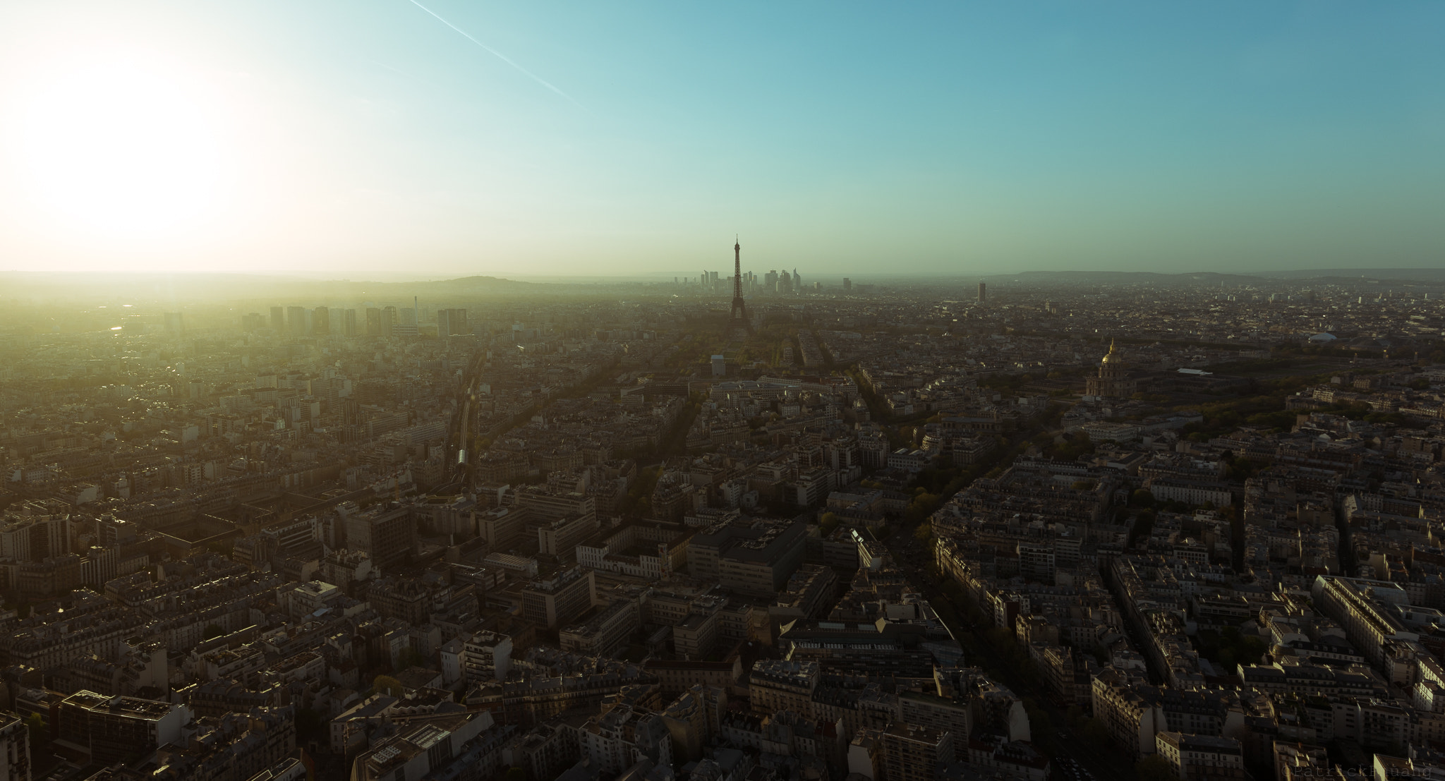 Sigma 18-35mm F1.8 DC HSM Art sample photo. Sunset panorama shot from 56th floor at montparnas photography
