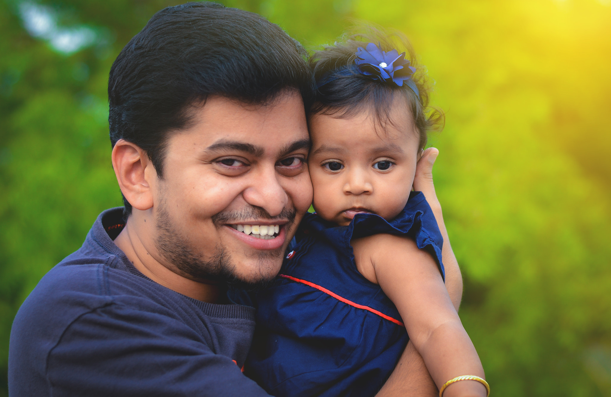 Nikon D3100 + Nikon AF-S Nikkor 50mm F1.8G sample photo. Father & daughter photography
