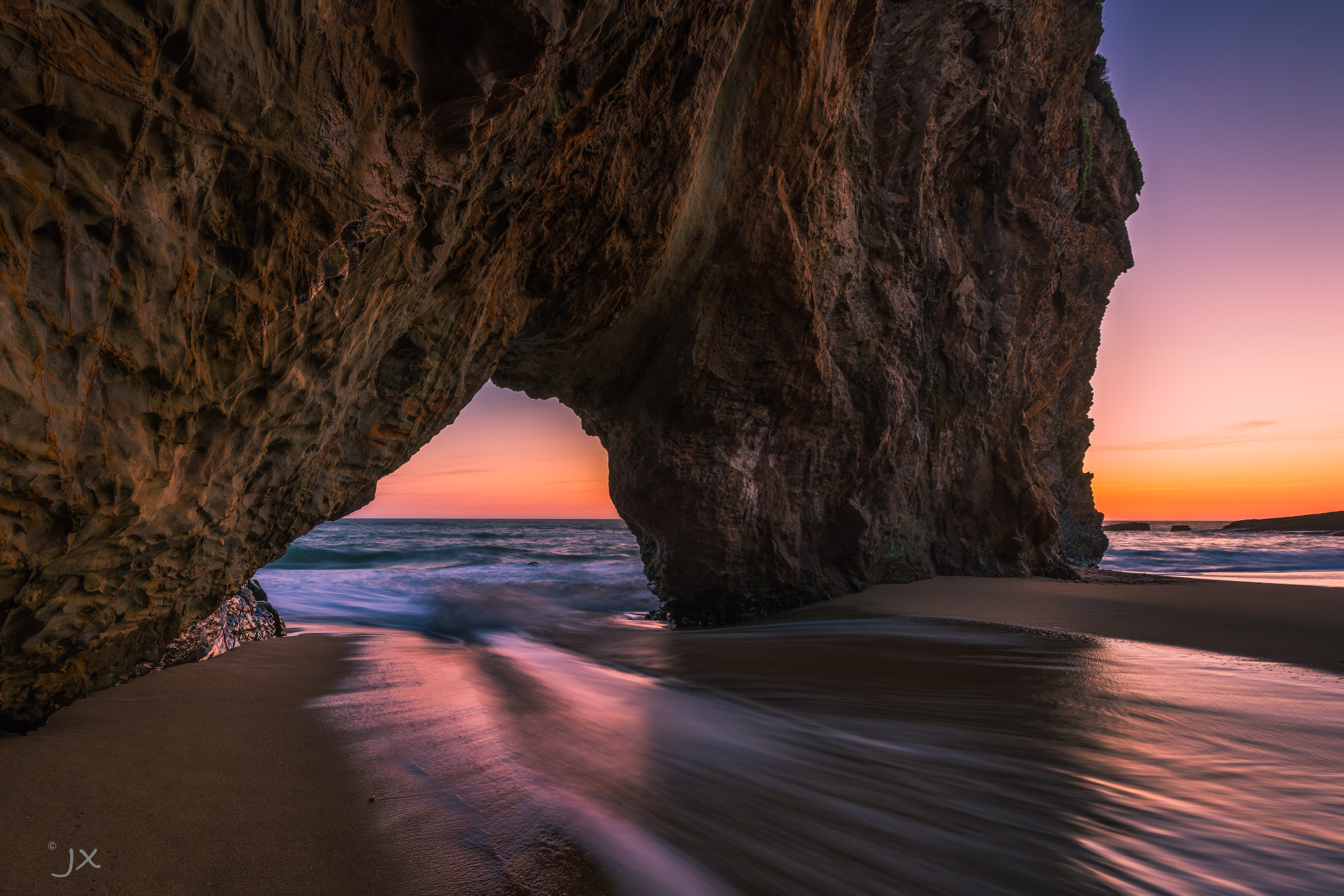 Nikon AF-S Nikkor 14-24mm F2.8G ED sample photo. Panther beach photography