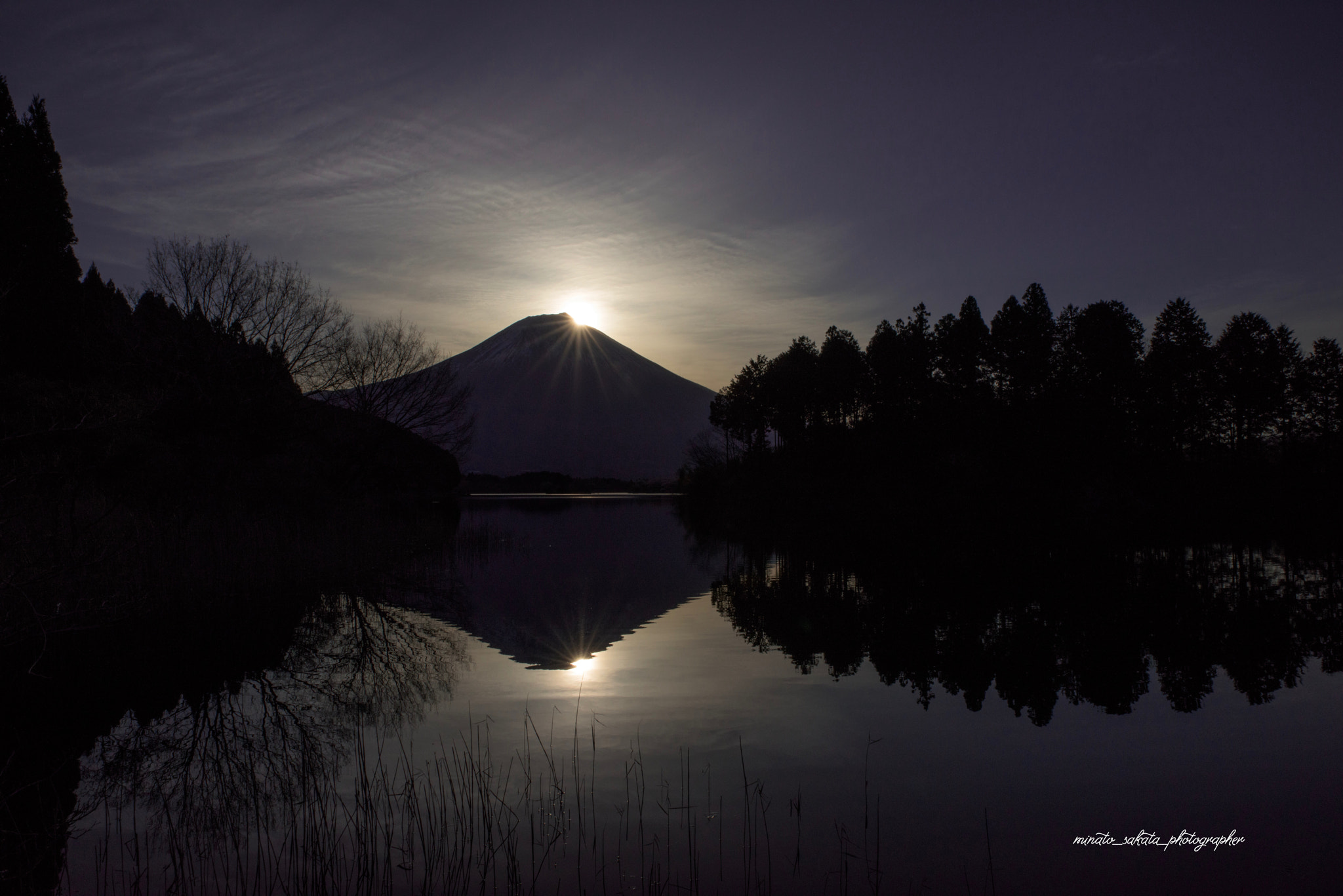 Tamron SP 24-70mm F2.8 Di VC USD sample photo. Diamond mt.fuji photography