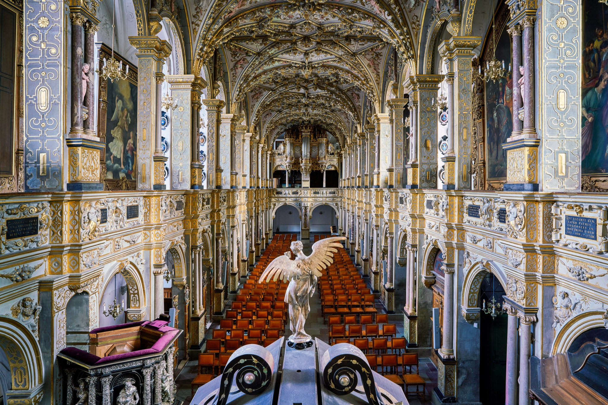 Sony a7R II sample photo. The chapel of frederiksborg castle. the chapel sur ... photography