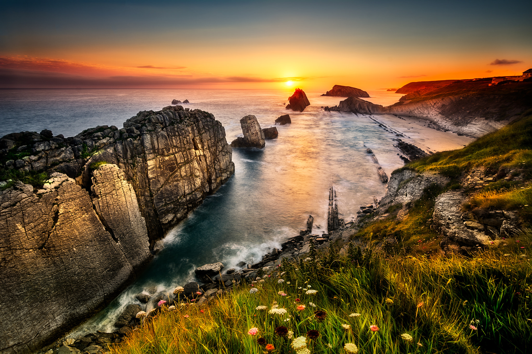 Nikon D7100 sample photo. Sunrise on costa quebrada photography