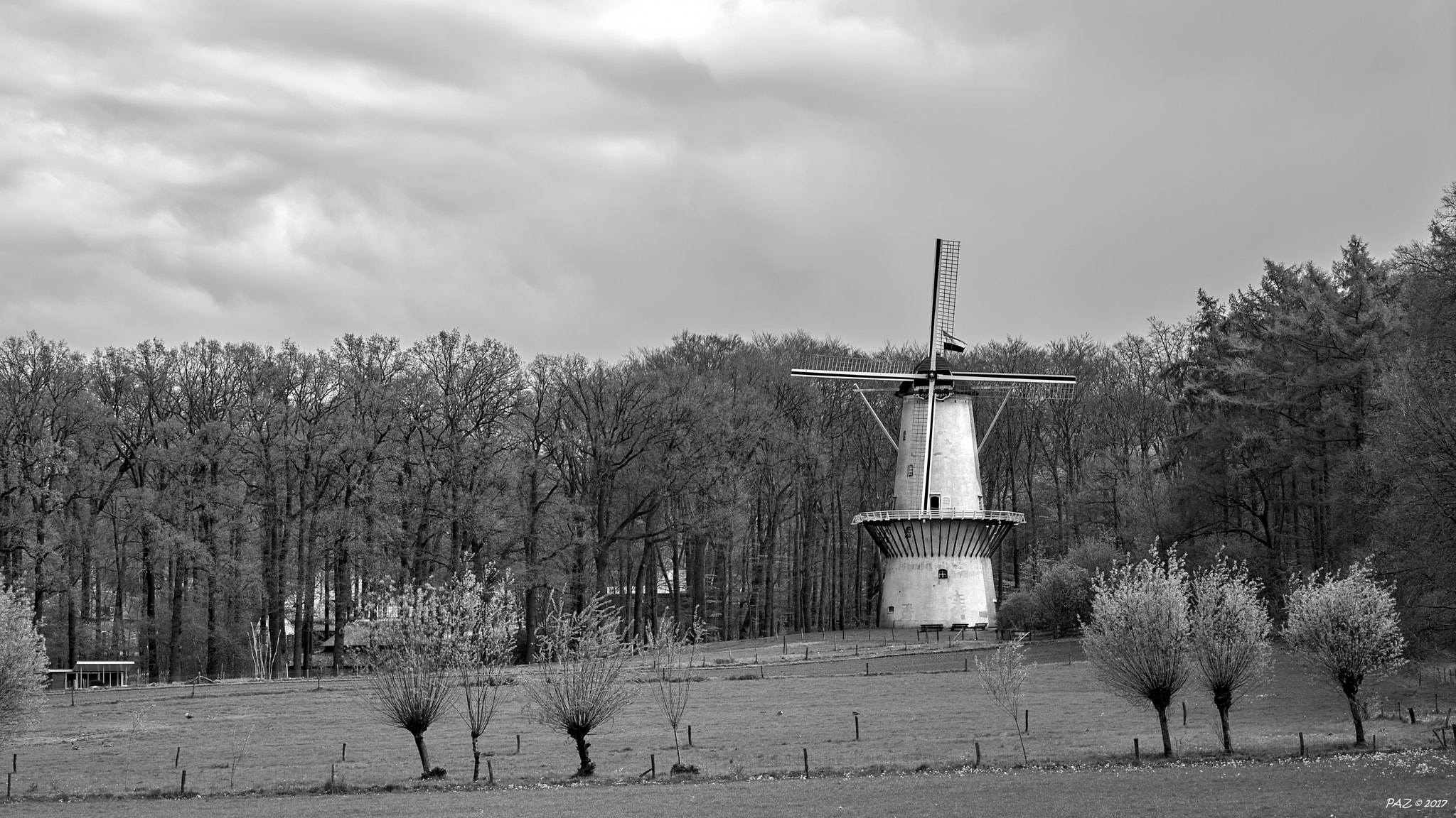 Sony a7R sample photo. Windmill photography