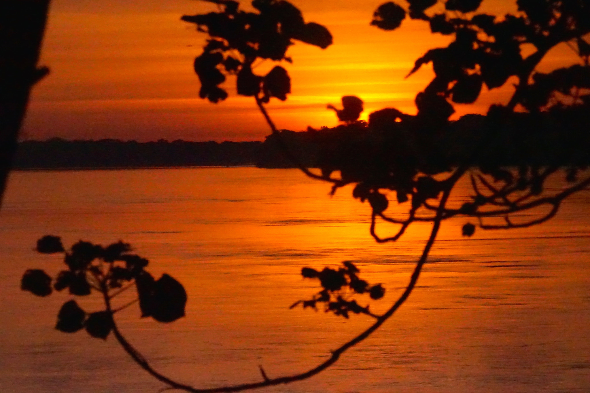 Sony DT 18-250mm F3.5-6.3 sample photo. Sunset : iquitos - peru photography