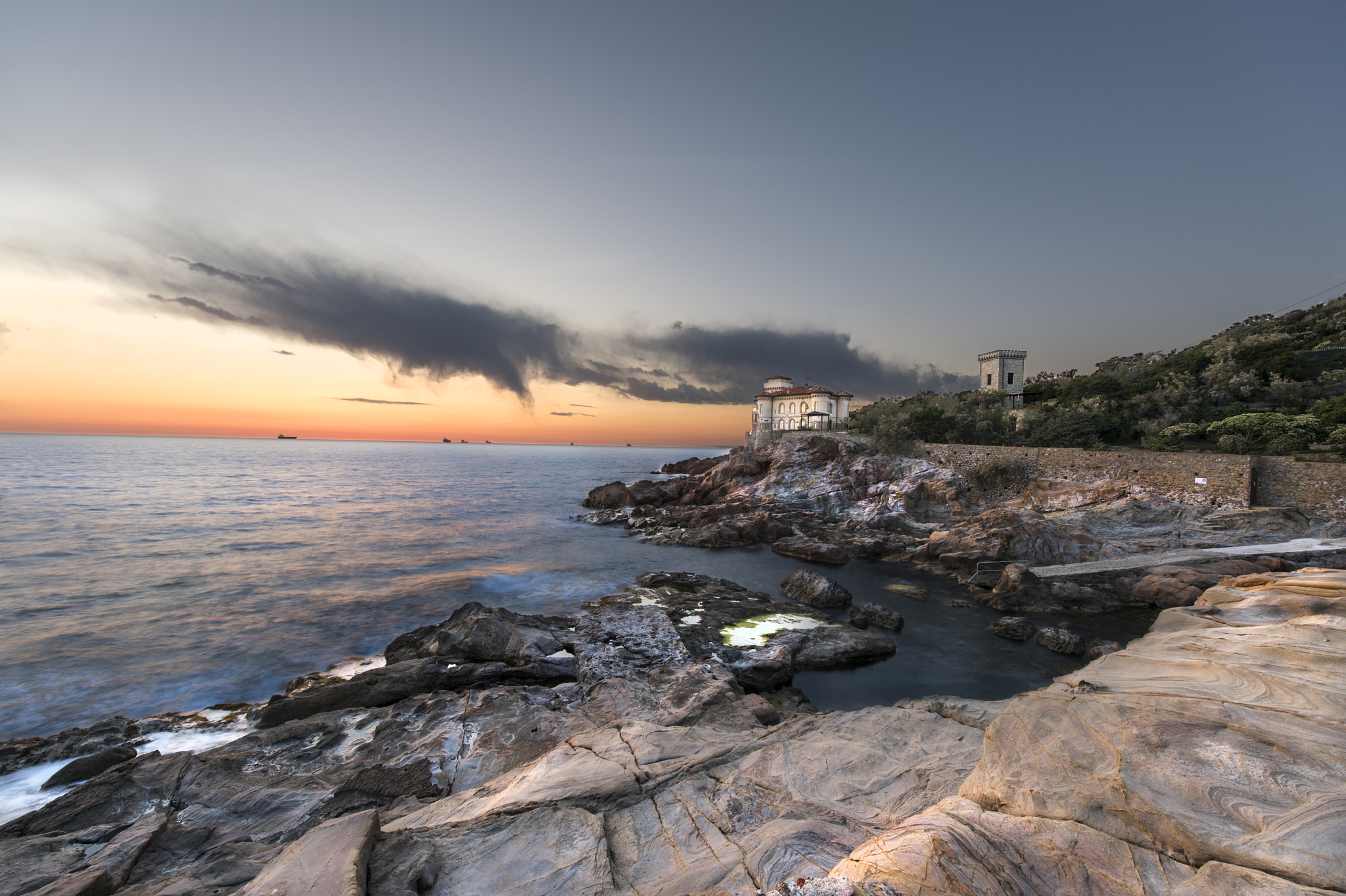 Nikon AF-S Nikkor 14-24mm F2.8G ED sample photo. Castel boccale photography