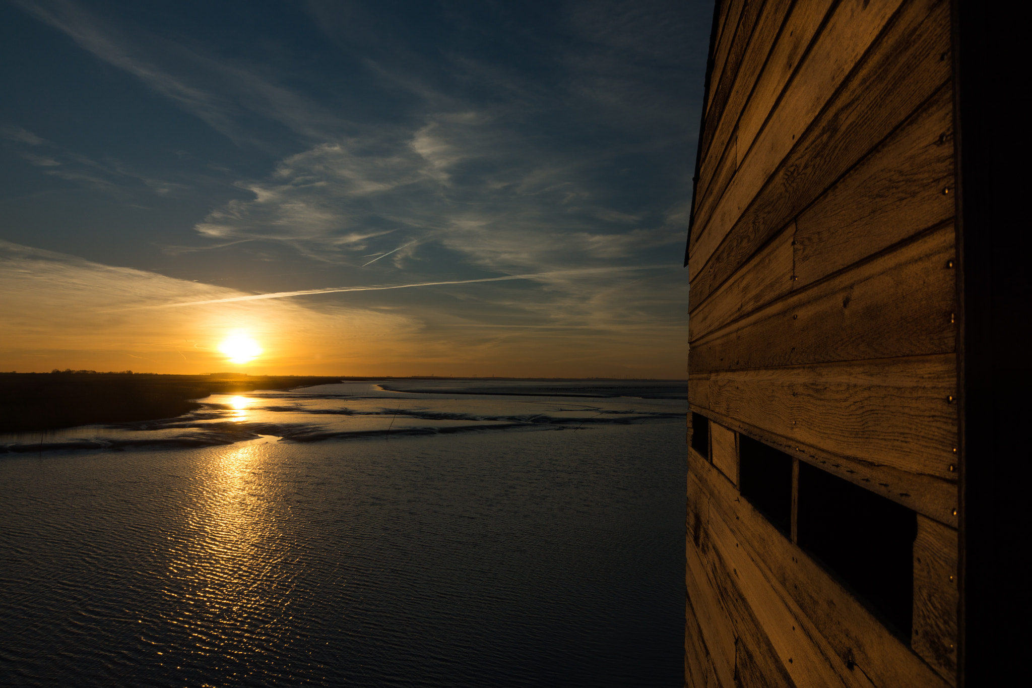 Sony SLT-A77 sample photo. Bird watchtower nieuwstatenzijl (holland) photography