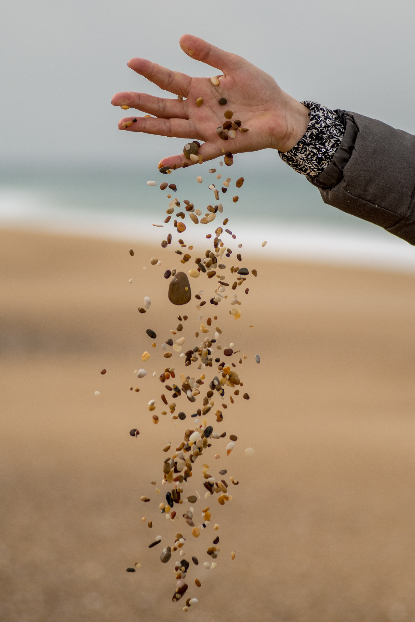 Nikon D7100 sample photo. Winter on the beach photography