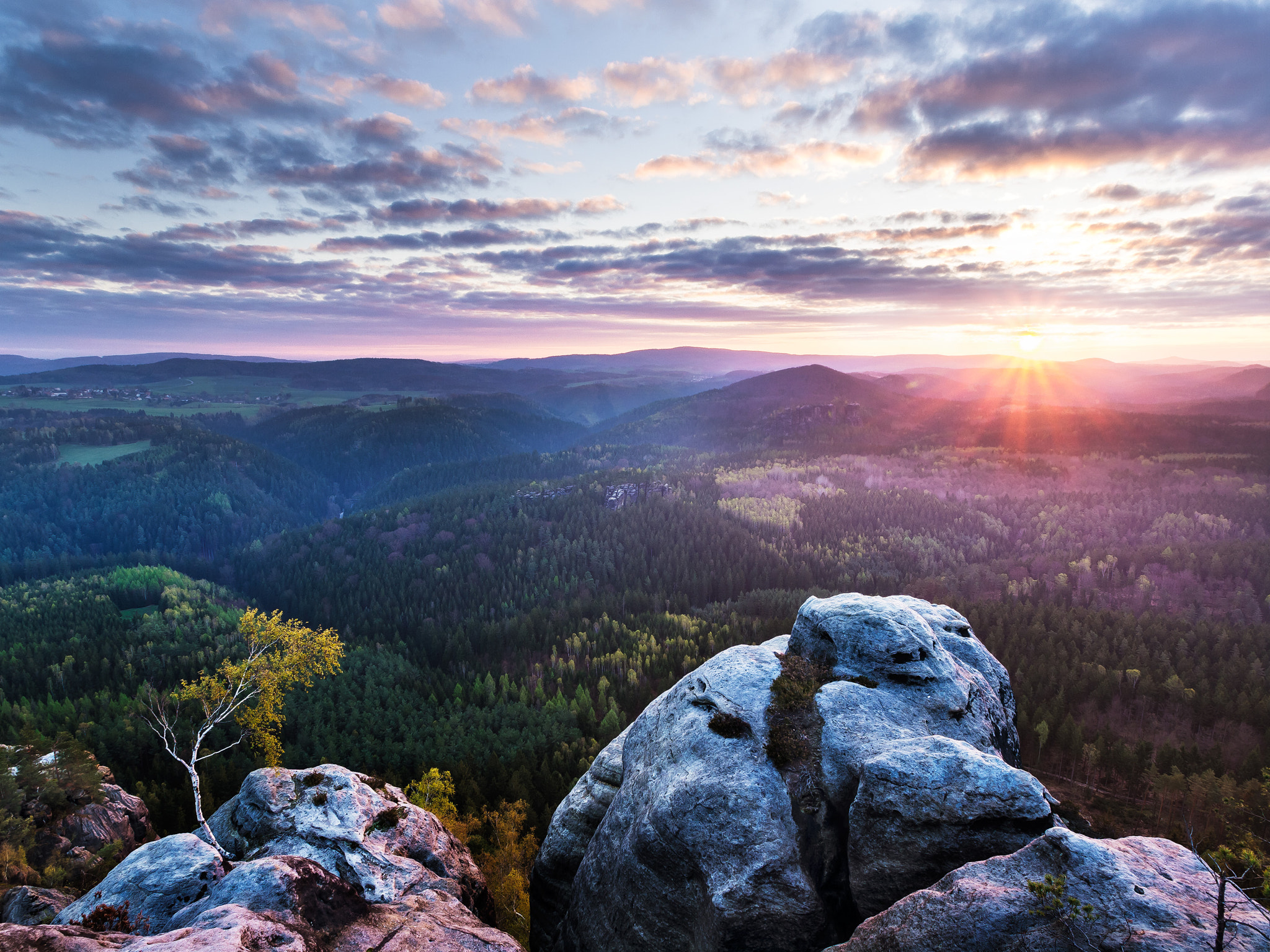 Olympus E-5 + Olympus Zuiko Digital ED 9-18mm F4.0-5.6 sample photo. Morning in saxon switzerland photography